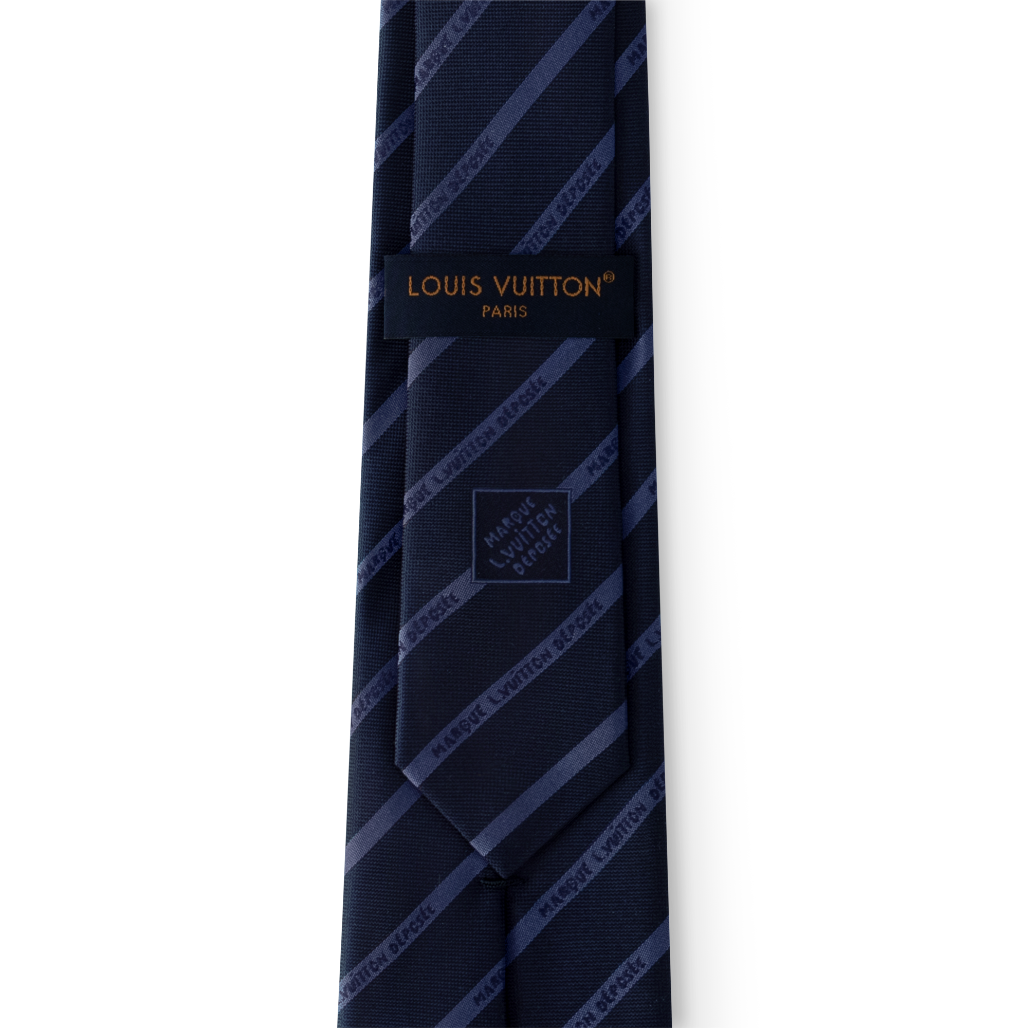 Marque L.Vuitton Deposée Stripes Tie S00 - Accessories | LOUIS VUITTON